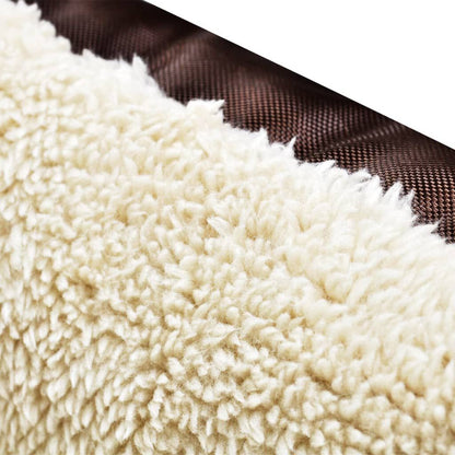 XL Warmes Hundebett mit Polsterkissen